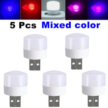 5pcs USB LED Mini Book Light