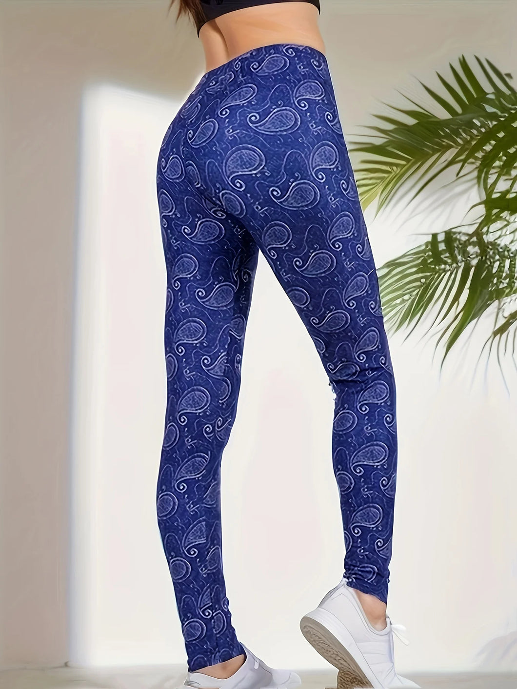 Plant Print Leggings