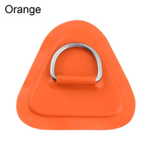 D Ring Triangle Stainless Steel Pad/Patch With Glue Inflatable Rafts