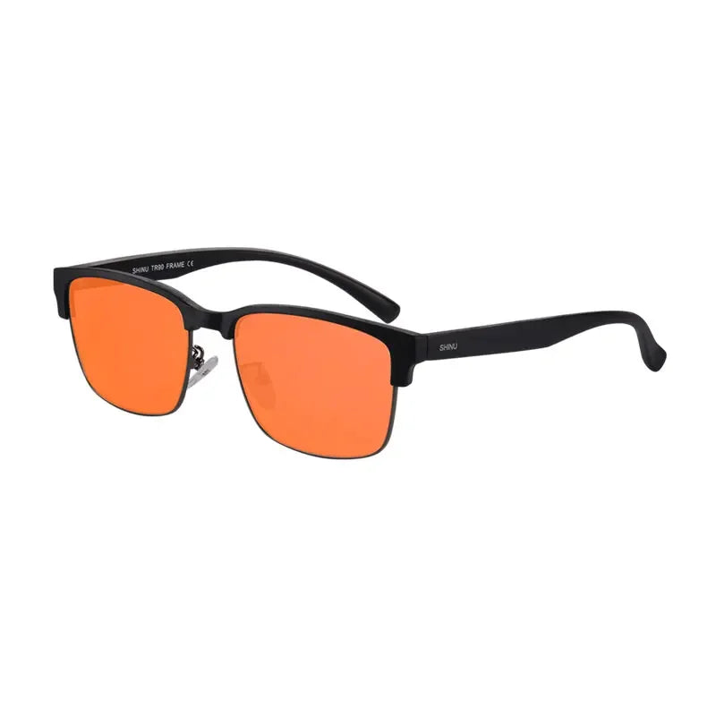 SHINU Red Lens Blue Light Blocking Glasses