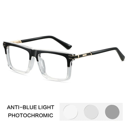 Men's Anti-Blue Light Progressive Reading Glasses
