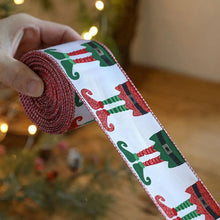 Cartoon Christmas Ribbons
