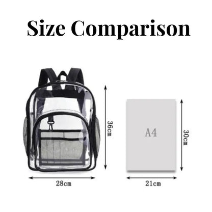 Waterproof Transparent School Bag