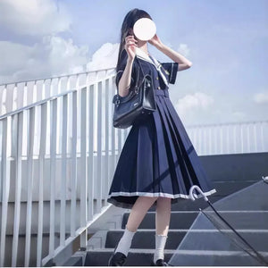 Preppy Style JK Sailor Dress