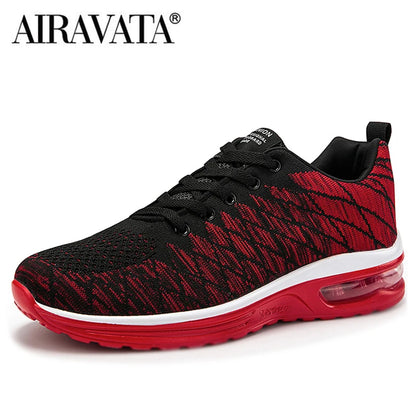 AIRAVATA Unisex Breathable Cushioning Running Shoes