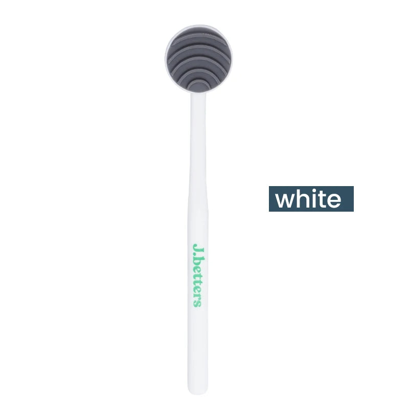2pcs Double Side Silicone Tongue Scraper