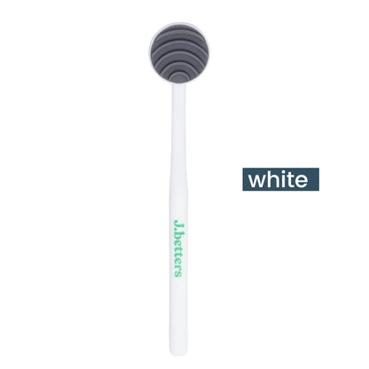 2pcs Double Side Silicone Tongue Scraper