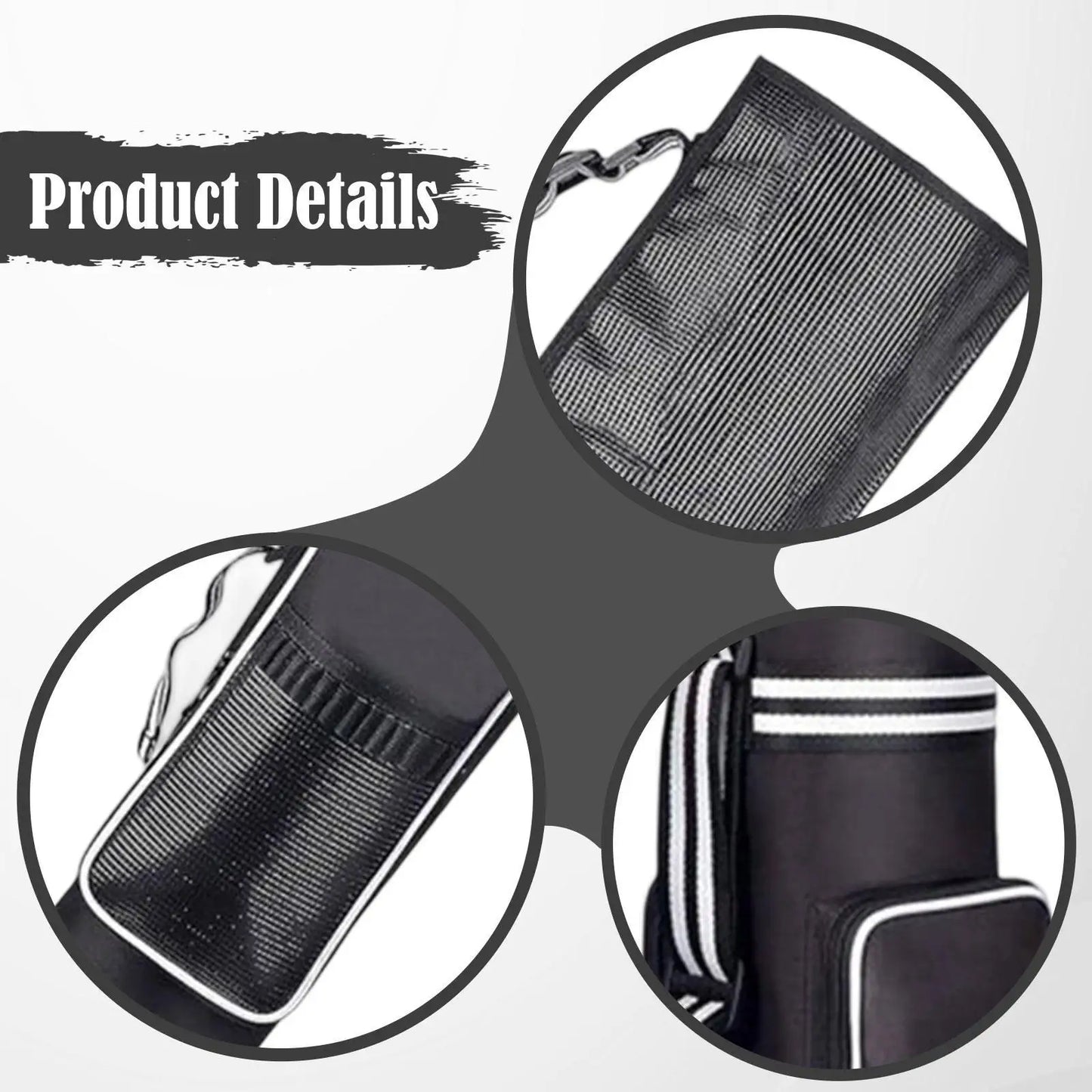 Portable with Multi Pockets 3 to 9 Club Golf Bag