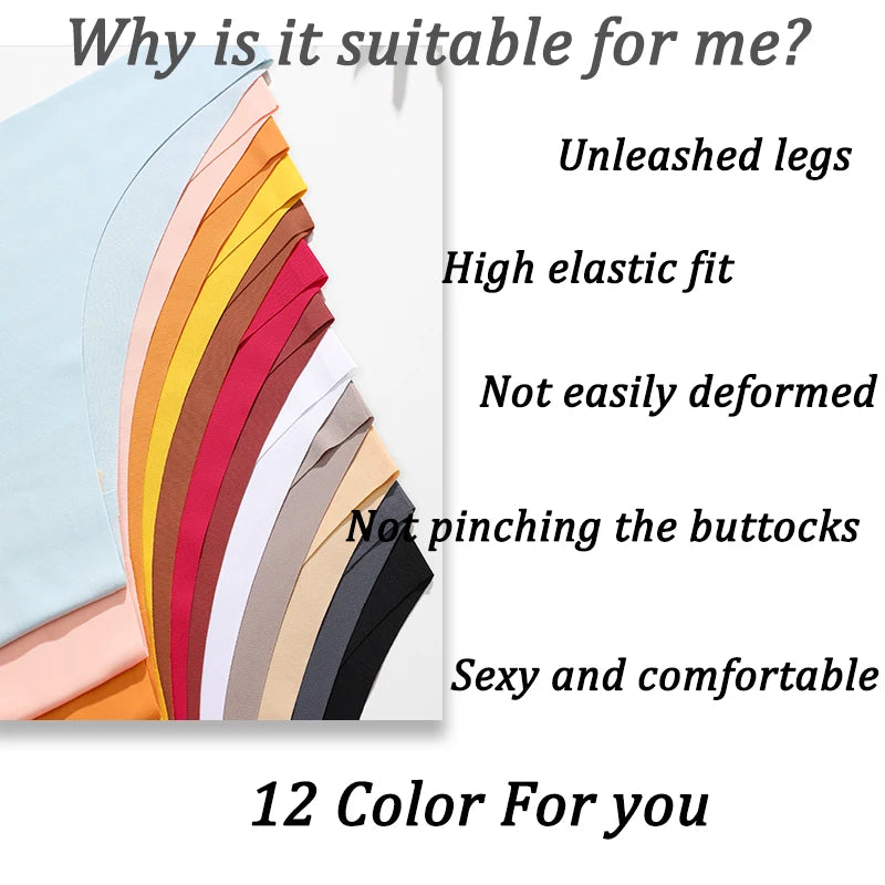 FINETOO 6Pcs Seamless Low Waist Panties
