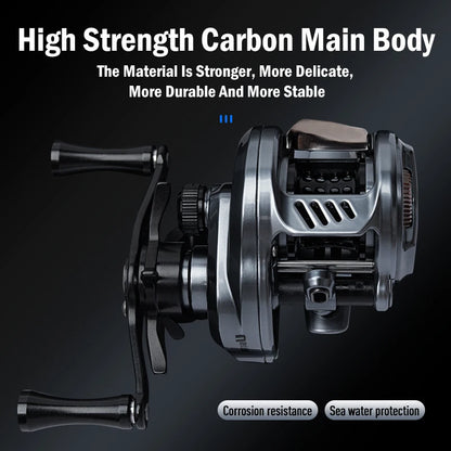 Leydun Usopp Ultralight 7.6:1 Baitcasting Reel
