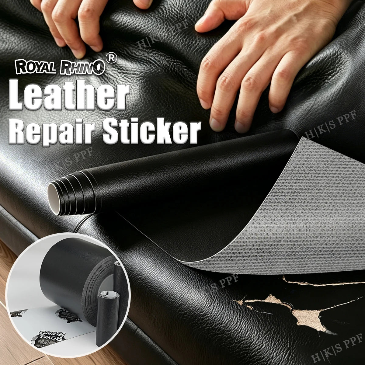 Self-Adhesive PU Leather Repair Patch Sheet