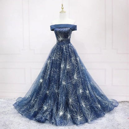 Classic Off The Shoulder Ball Gown