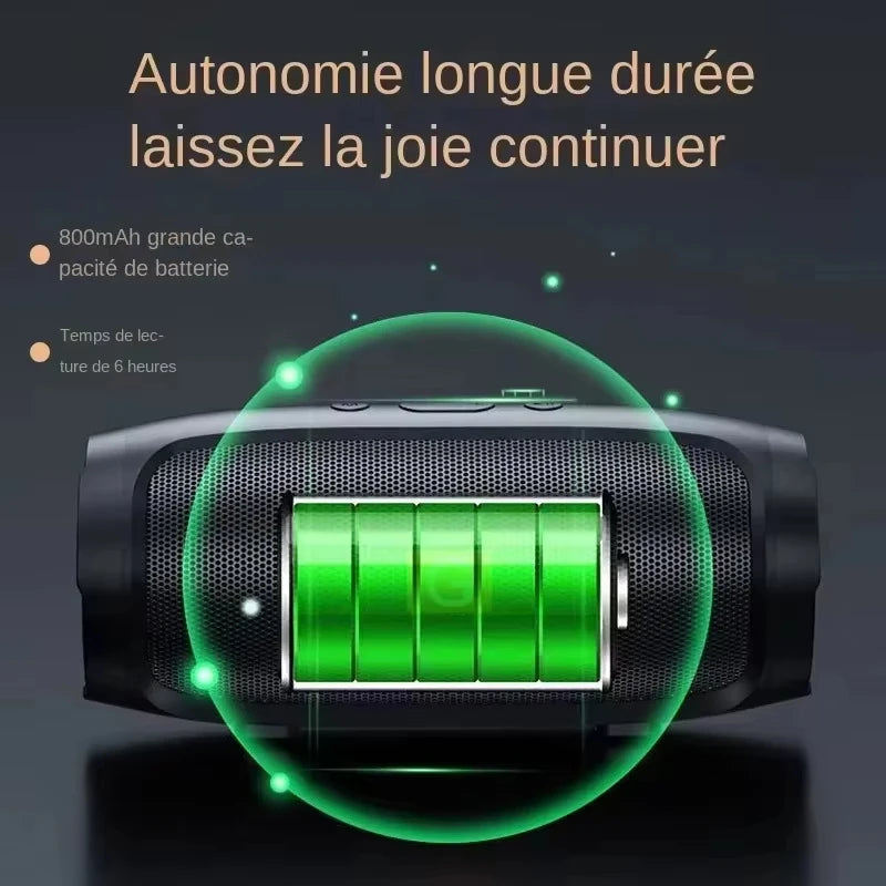 Lenovo Portable Bluetooth 5.4 Wireless Subwoofer Speaker
