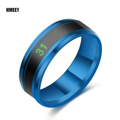 HMEEY Smart Stainless Steel Multifunctional Ring