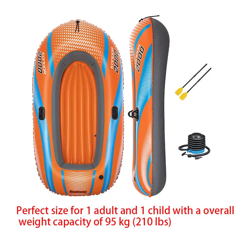 Bestway 1-3 Person Heavy Duty Inflatable Kayak