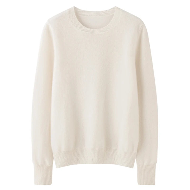 Pure Cashmere Knitted Pullover