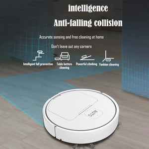 3-in-1 1000Pa Suction Robotic Vacuum and Mop Combo