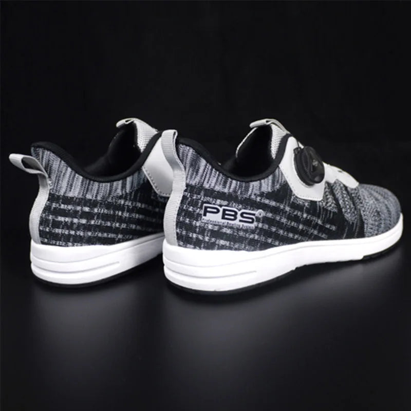 Right-Handed Breathable Bowling Shoes with Rotating Buckle