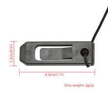 4 Pcs Longboard Surfing Fins Clip