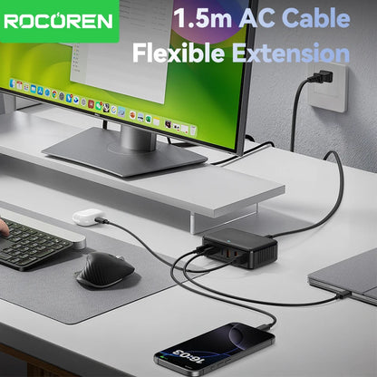 Rocoren USB 100W GaN Charger 6-ports