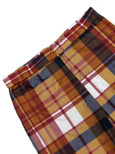 Plaid Printed Straight Leg Pants