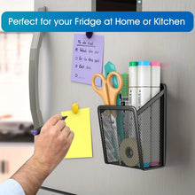 Magnetic Mesh Stainless Steel Pen Holder