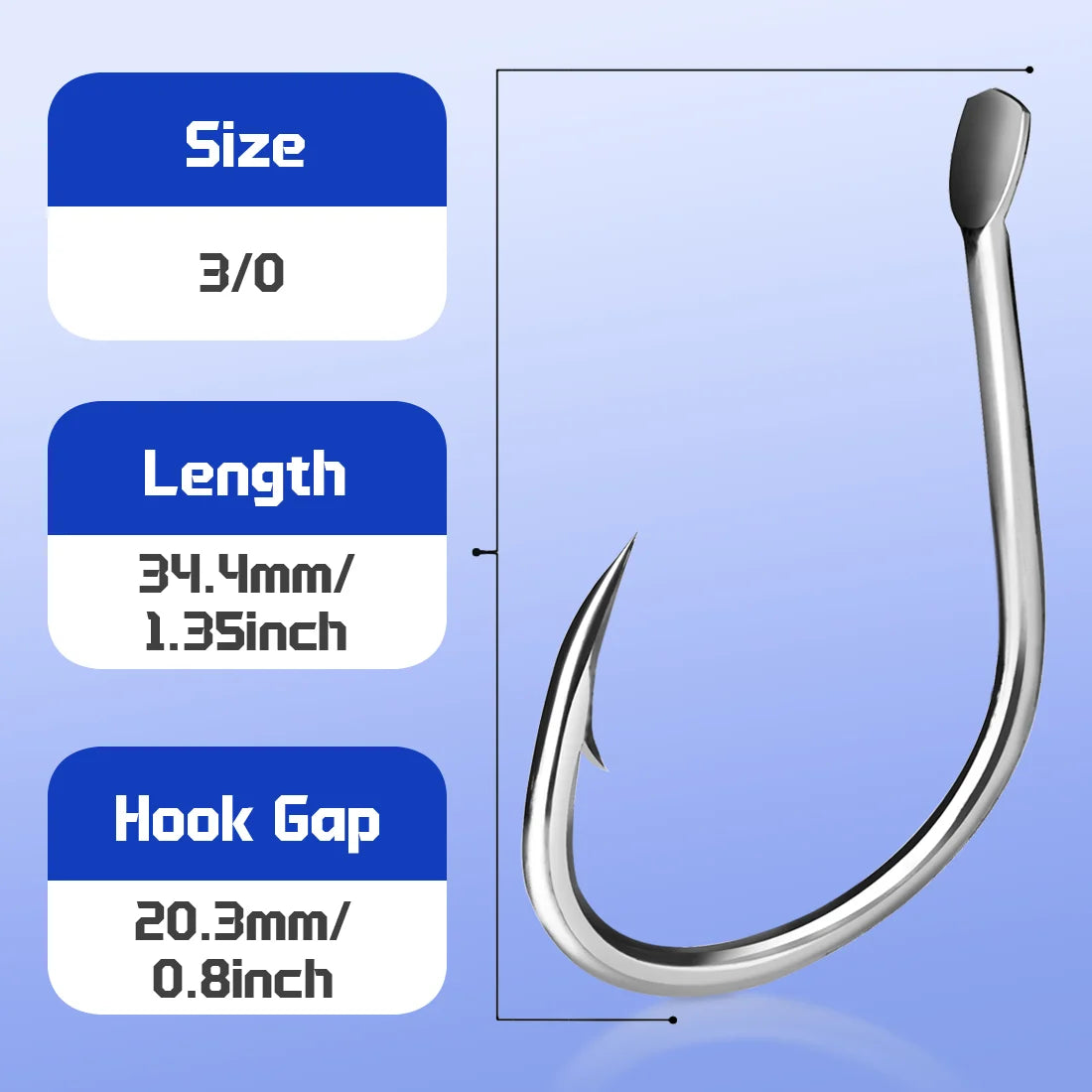 Live Bait Circle Barb Hooks