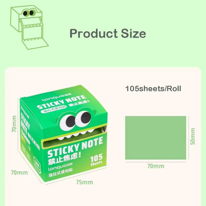 105 Sheet Cartoon Memo Pad Paper Sticky Notes