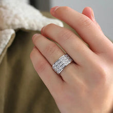 Huitan Modern Cubic Zirconia Ring