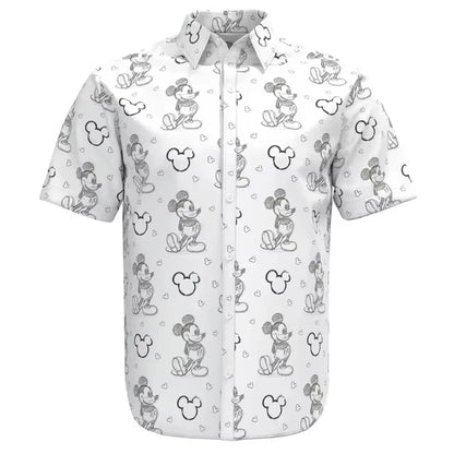 Comic Book Mouse & Friends Hawaiian Shirt
