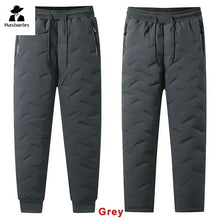 Winter Down Cotton Waterproof Zipper Pocket Joggers