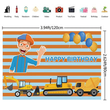 Cartoon Backdrop Birthday Party Decorations