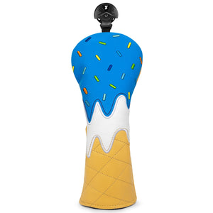 Ice Cream Embroidered Golf Driver Head Cover