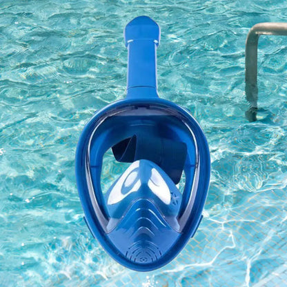 Full Face Snorkel Mask 180 Degree Panoramic View for Kids