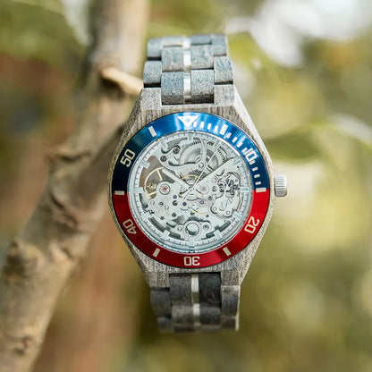 BOBO BIRD Wooden Mechanical Watch