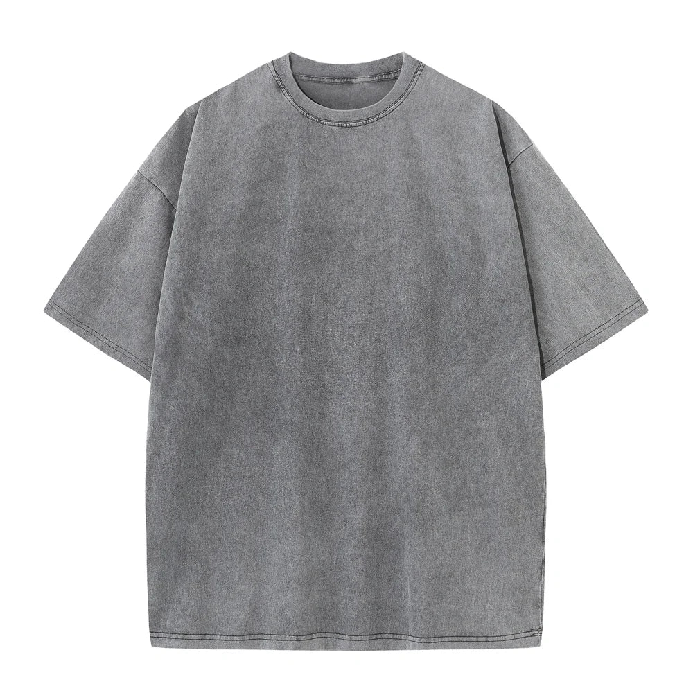 Men's Vintage Washed Heavyweight 230G Cotton T-Shirt