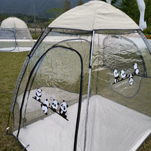 Transparent  Waterproof Tent with Mesh Window