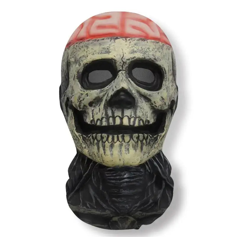 3D Printed Halloween Ghost & Skull Full Face Mask