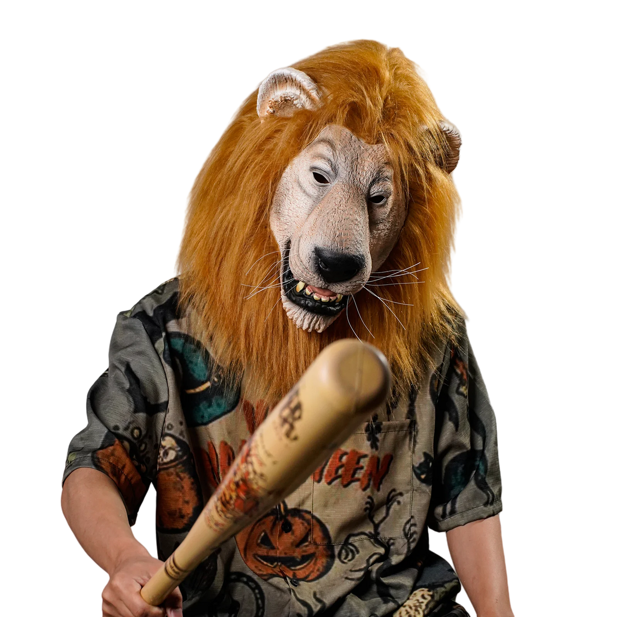 Realistic Lion Latex Mask