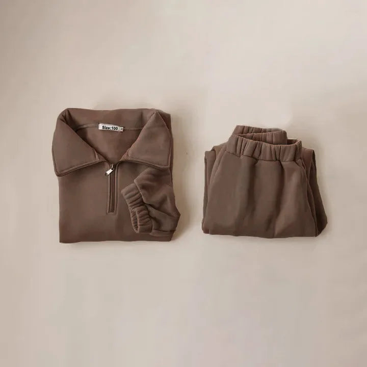 Fleece Sweatshirt + Pant Set