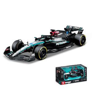 Bburago 1:43 Mercedes-AMG F1 W15 E Performance 2024 Alloy Car Miniature