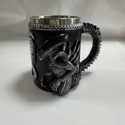 Alien Themed Stainless Steel Mug