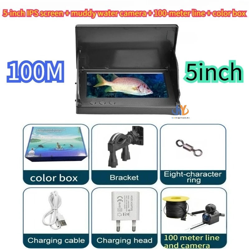 4.3-Inch 100M Underwater Fishing Camera & Fish Finder