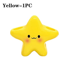 Star Shape Toothbrush Holder  3 Slot