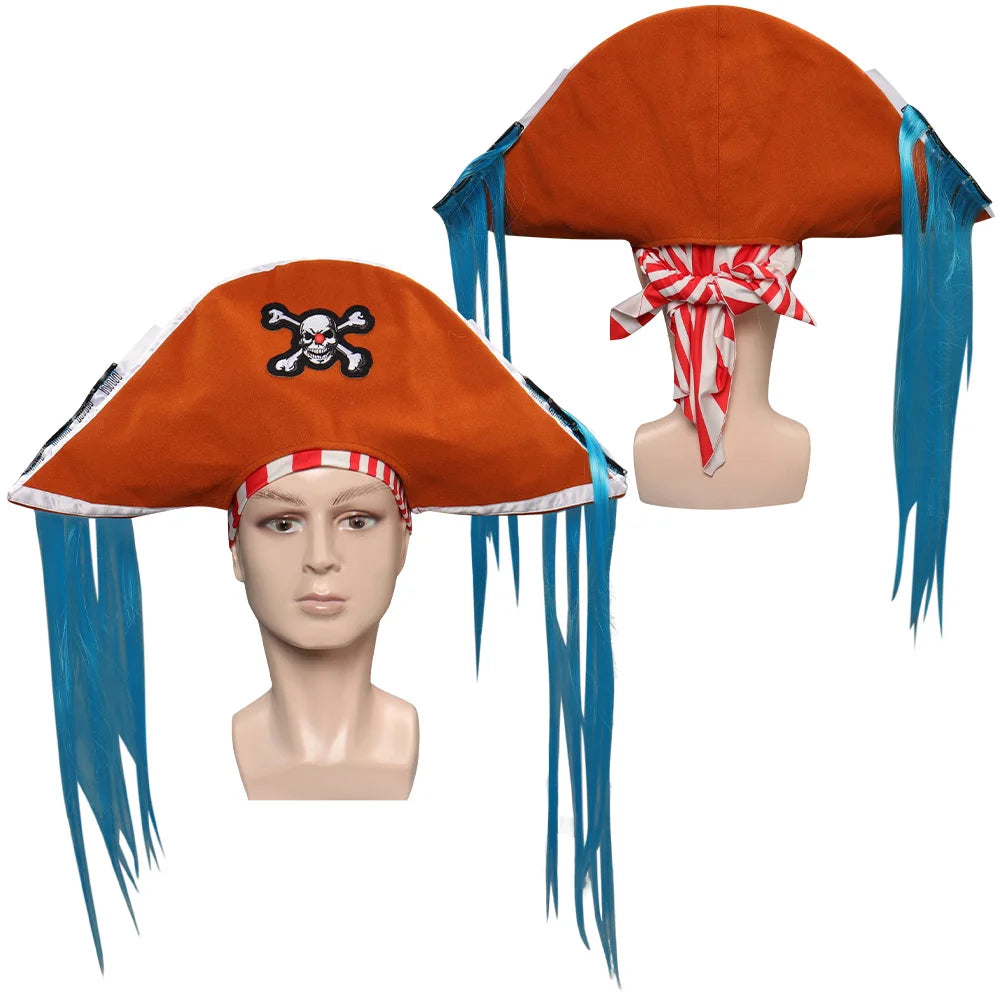 Live Action Buggy the Star Clown Cosplay Costume Set