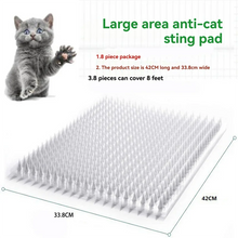 8PCS Clear Cat Deterrent Mat With Spikes