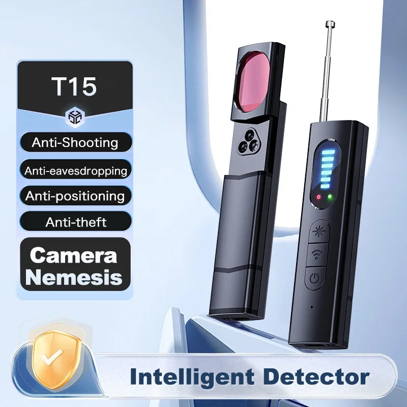 Anti-Spy Bug Detector & RF Signal Scanner
