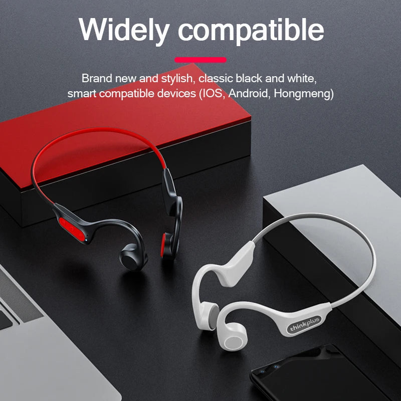 Lenovo X3 Pro Bone Conduction Bluetooth 5.3 Wireless Waterproof Ear Hook Earphones With Mic