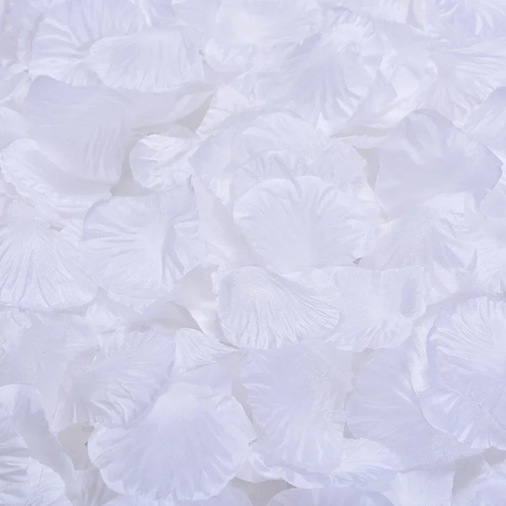 100-10000Pcs Colorful Artificial Rose Petals