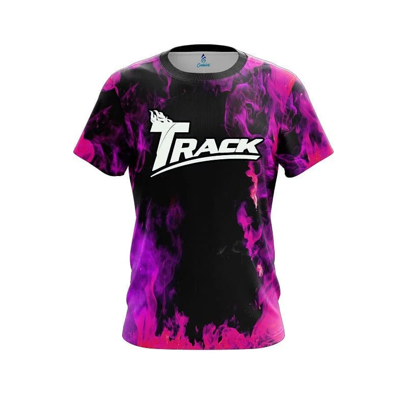 Track Tornado Lightning Storm Performance Bowling Jersey